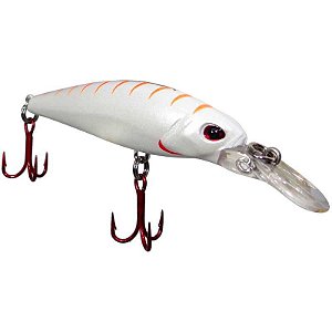 Isca Artificial Marine Sports Raptor Shad 70 Cor 110-OS 7cm 8g Meia Agua