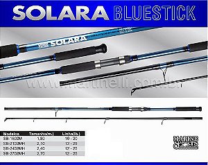 Vara Marine Sports Solara Bluestick SB-2102MH - para molinete - 12-25Lbs