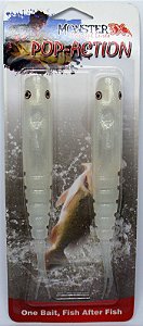 Isca Monster 3X Fishing Shads Pop-Action 17cm - New Shine 2un