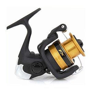 Molinete Shimano FX 2500 FC Fricção Dianteira - Dourado