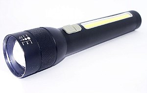 Lanterna Tática P50 USB JWS WS-613 c/ Estojo