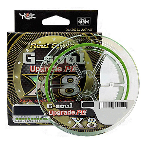 Linha Multifilamento G-soul Upgrade Pe 8x 30lb 150m