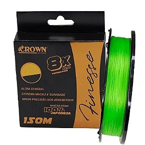 Linha Crown Finesse mult. 8X 0,20mm 150m