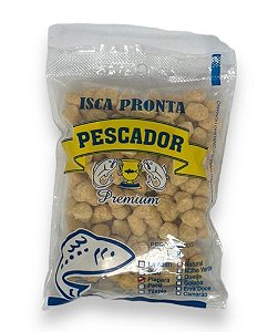 Isca pronta Pescador Premium massa cortada piapara natural 100g