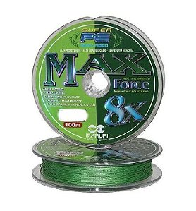 Linha Maruri Multi Max Force Verde 8X 0,45mm 100m