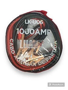 Cabo Auxiliar de Partida 1000 amp LK-U06 2.5m cabo (chupeta) transferencia carga baterias