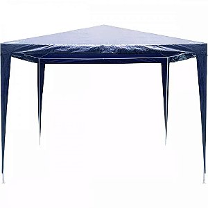 Gazebo Tenda de aço 3x3m desmontável Kala Azul em Oferta