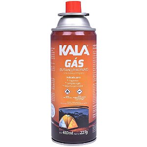 Cartucho de Gás Butano/Propano para Maçarico 227g 410ml Kala