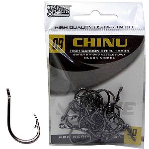 Anzol Marine Sports Chinu Black nickel n. 09 com 30