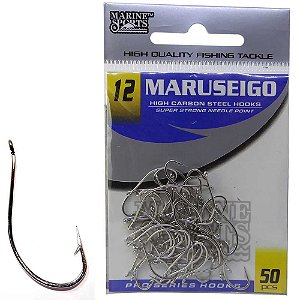 Anzol Marine Sports Maruseigo Nickel - 12 com 50