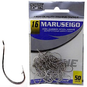 Anzol Marine Sports Maruseigo Nickel - 16 com 50