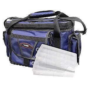 Bolsa MTK Pro Master G cor: azul+ 2 Estojos Emifran EP-040