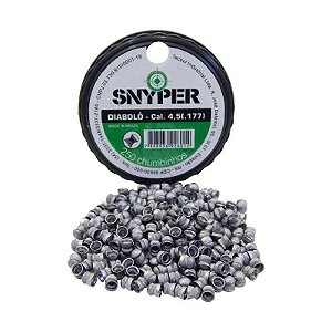 Chumbinho Diabolô Snyper 4,5mm com 250