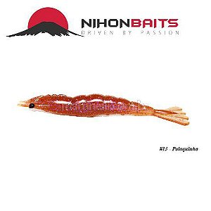 Isca artificial Camarão JET Shrimp Nihon Baits 8,7cm - 13 POLAQUINHO