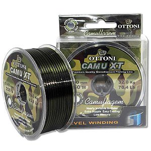 Linha monofilamento Camu XT 0,50mm - 150m - 70,4 lbs