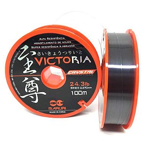Linha Monofilamento Maruri Victoria Crystal 0,59mm 57,1LBS 100m