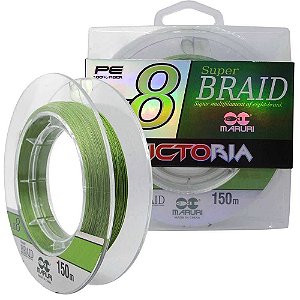 Linha multifilamento Maruri Victoria 8X 0,45mm 60lb 150m