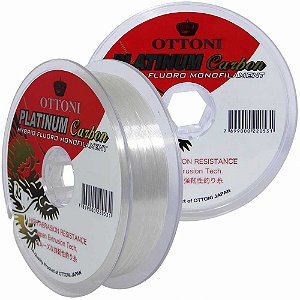 Linha Platinum Fluorcarbon Leader 0,35mm 100m