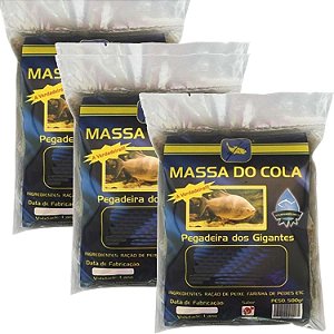 Massa para pesca Do Cola Kit 3 pacotes de 500 g