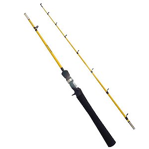 Vara Marine Sports Estrela EJF-C562MH amarelo - 15-30 lb - 1,68m - (carretilha) (2 partes)