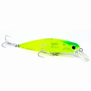 Isca artificial Yara Top Minnow 7,5cm 7,8gr cor 09 verde