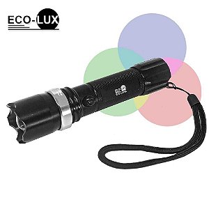 Lanterna Recarregável Explorer LED - Aluminum Flashlight ECO-L209A
