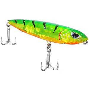 Isca artificial Yara Mad Dog 12cm 26g Cor 11 Fire Tiger Transparente - 3411