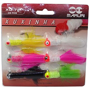 Isca Maruri Xuxinha Jig 7gr c/ 6 Pc