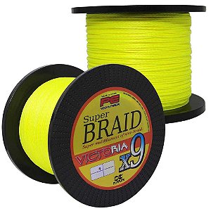 Linha Maruri Mult Victoria 9x 150m Amarelo 0,80mm 132lb