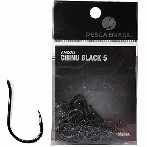 Anzol Pesca Brasil Chinu Black 5 094204-un