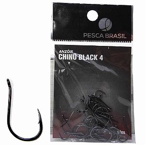 Anzol Pesca Brasil Chinu Black 4 094203-un