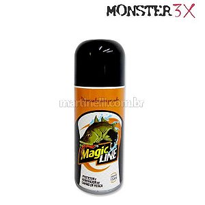 Protetor e renovador p/ linhas de pesca Monster 3X magic line 150 ml