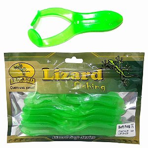Isca Soft Frog 9cm 9,5gr 009/chartreuse 10 Unid Lsf09-009