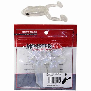 Isca Soft Monster Paddle Frog New Shine 2 un.