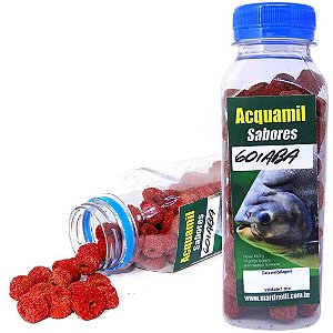 Ração Acquamil Furadinha Sabor Goiaba 110g