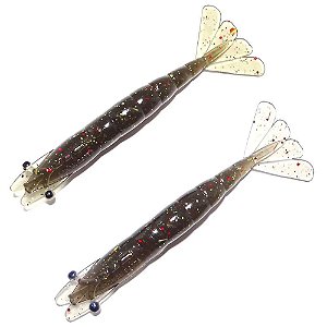 Isca artificial Camarão Nihon Baits 20 Ferrão 11cm c/ 2 un.