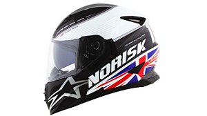 Capacete Norisk FF302 Grand Prix United Kingdom