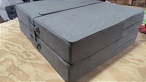 PUFF Colchão Dobrável para Nicho de Cama FEITO EM SARJA 100% RESISTENTE E LAVÁVEL