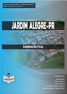 APOSTILA JARDIM ALEGRE - FARMACÊUTICO