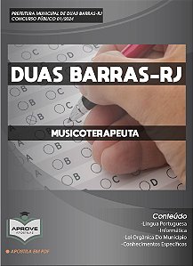 APOSTILA DUAS BARRAS - MUSICOTERAPEUTA