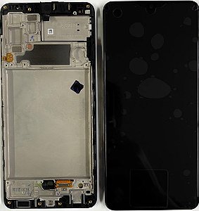 Frontal Completa Tela Touch Display Lcd Samsung A32 4G ** Com Aro**