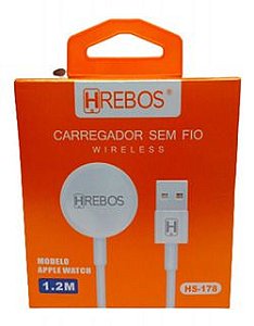 Carregador Sem Fio Wireless Para Apple Watch Hrebos Hs-178