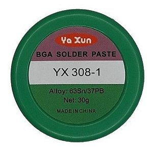 Solda Estanho Em Pasta Bga/Smd/Smt Yaxun Yx-308-1 30G