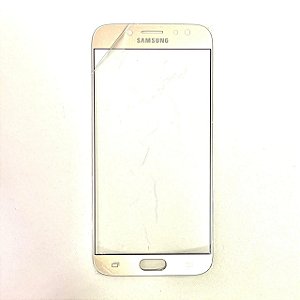 Vidro Samsung J7 Pro ( J730 ) Sem Cola Oca Dourado