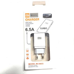 Carregador Turbo Xiaomi V8 ( Micro Usb ) 6.5A Qualcomm 3.0