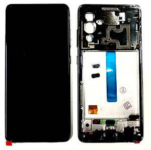 Frontal Completa Tela Touch Display Lcd Samsung A52 ( A525 ) ** Oled Top **