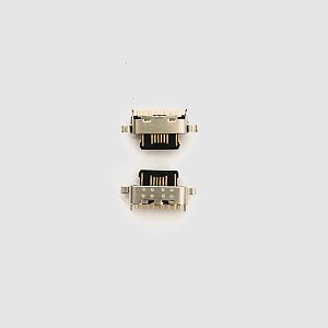 Kit com 4 Conector De Carga Motorola Moto G9 Play / G10 / G20 / G30