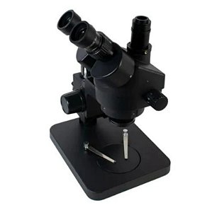 Microscópio Trinocular Simul-Focal Estereoscópico Ak33