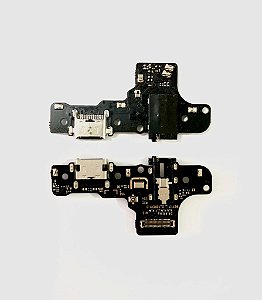 Flex Placa Conector Carga Samsung A21
