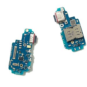 Flex Placa Conector de Carga Samsung S23 Ultra